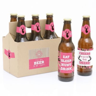 Handmade Products Free Throws or Pink Bows Gender Reveal Beer ...